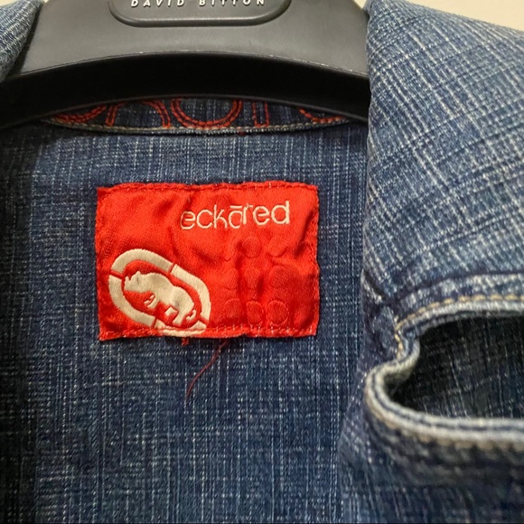 Retro 00’s Ecko Red Jean Jumpsuit - Picture 4 of 9